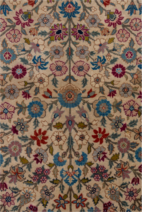 Antique Tabriz Area Rug (4' x 6')